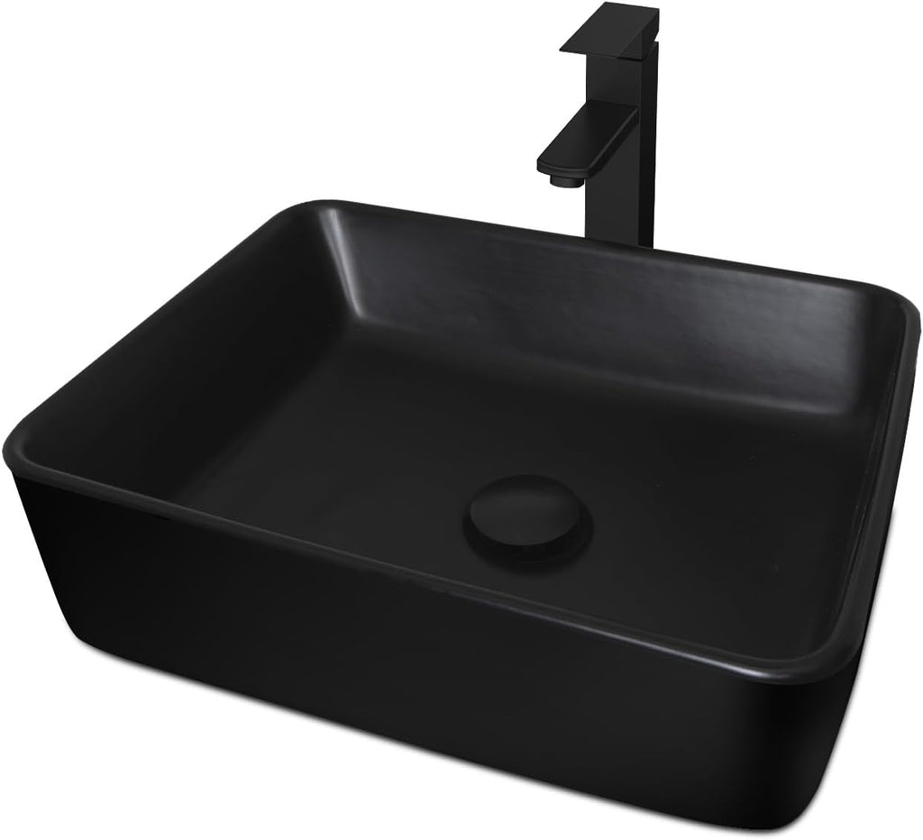 28" Floating Bathroom Vanity Black