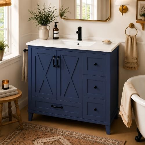 36" Freestanding Bathroom Vanity