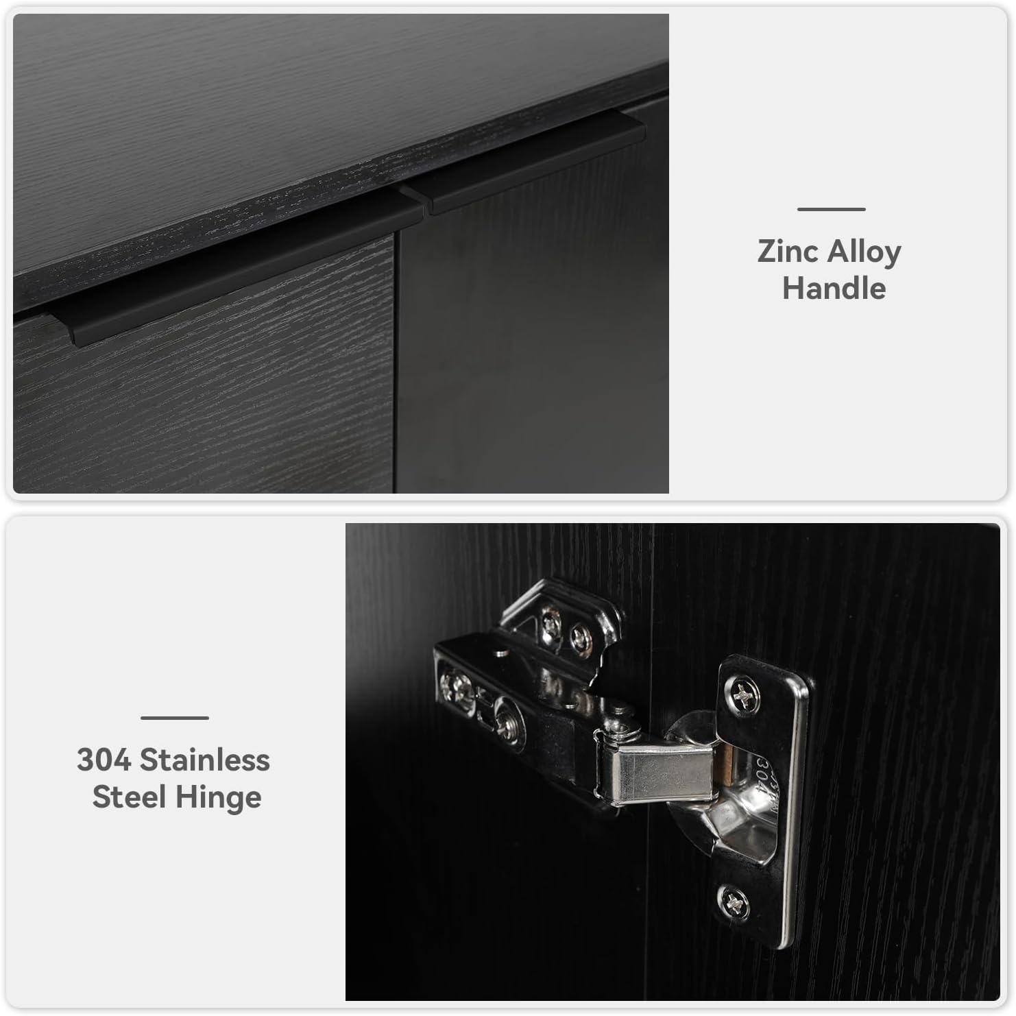 28" Floating Bathroom Vanity Black