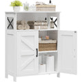 Farmhouse Bathroom Floor Cabinet