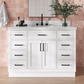 48" Bathroom Vanity White