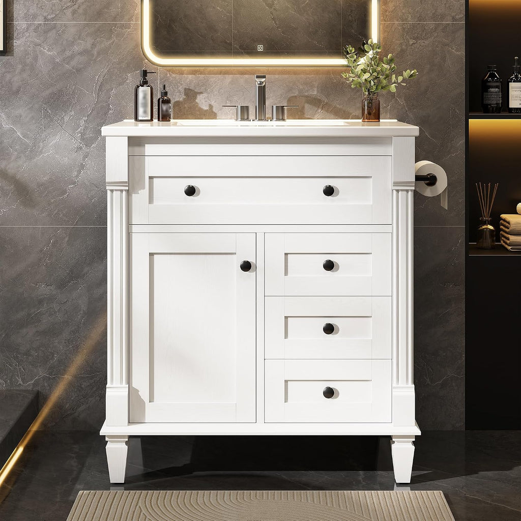 30" Bathroom Vanity with Sink