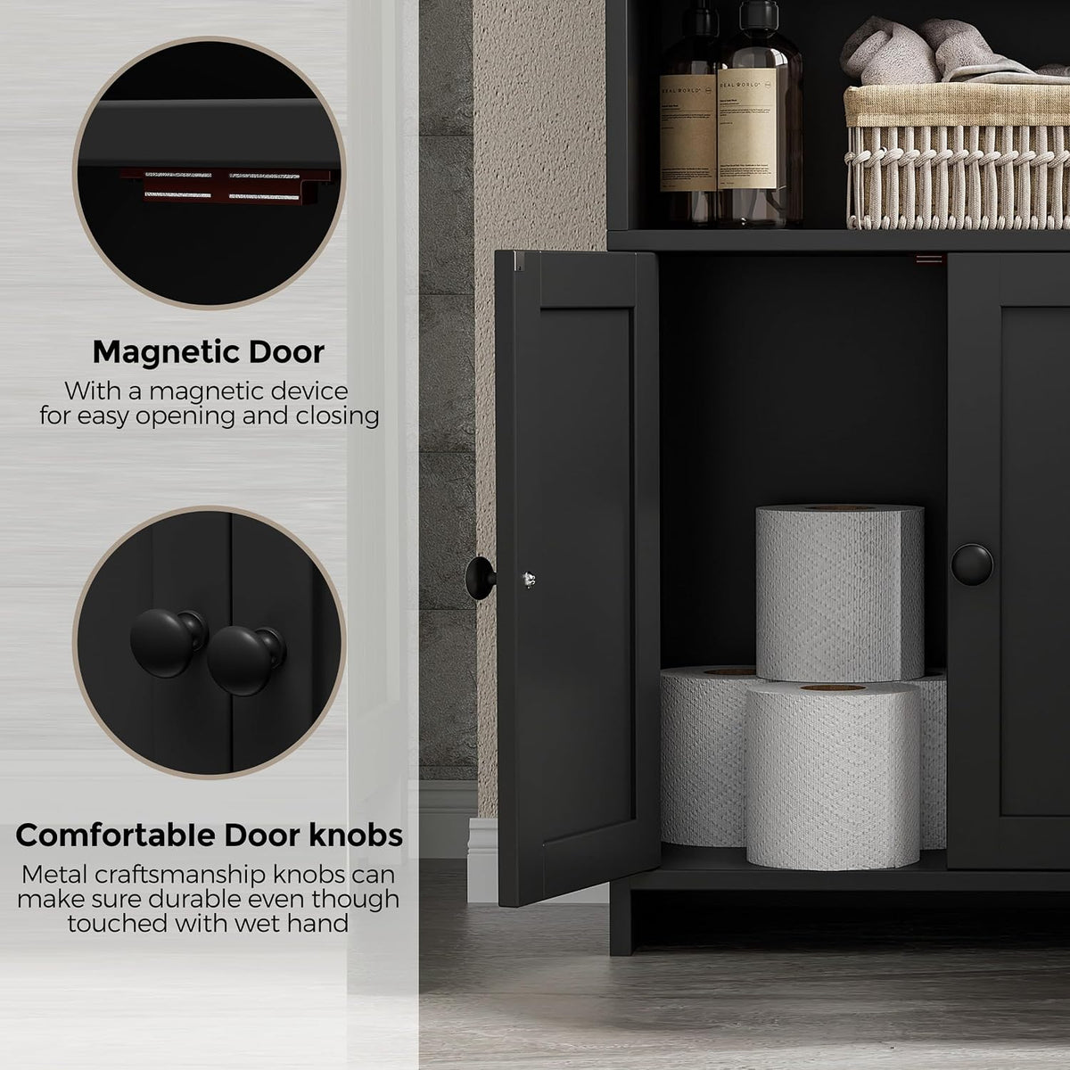 Bathroom Toilet Paper Storage Cabinet