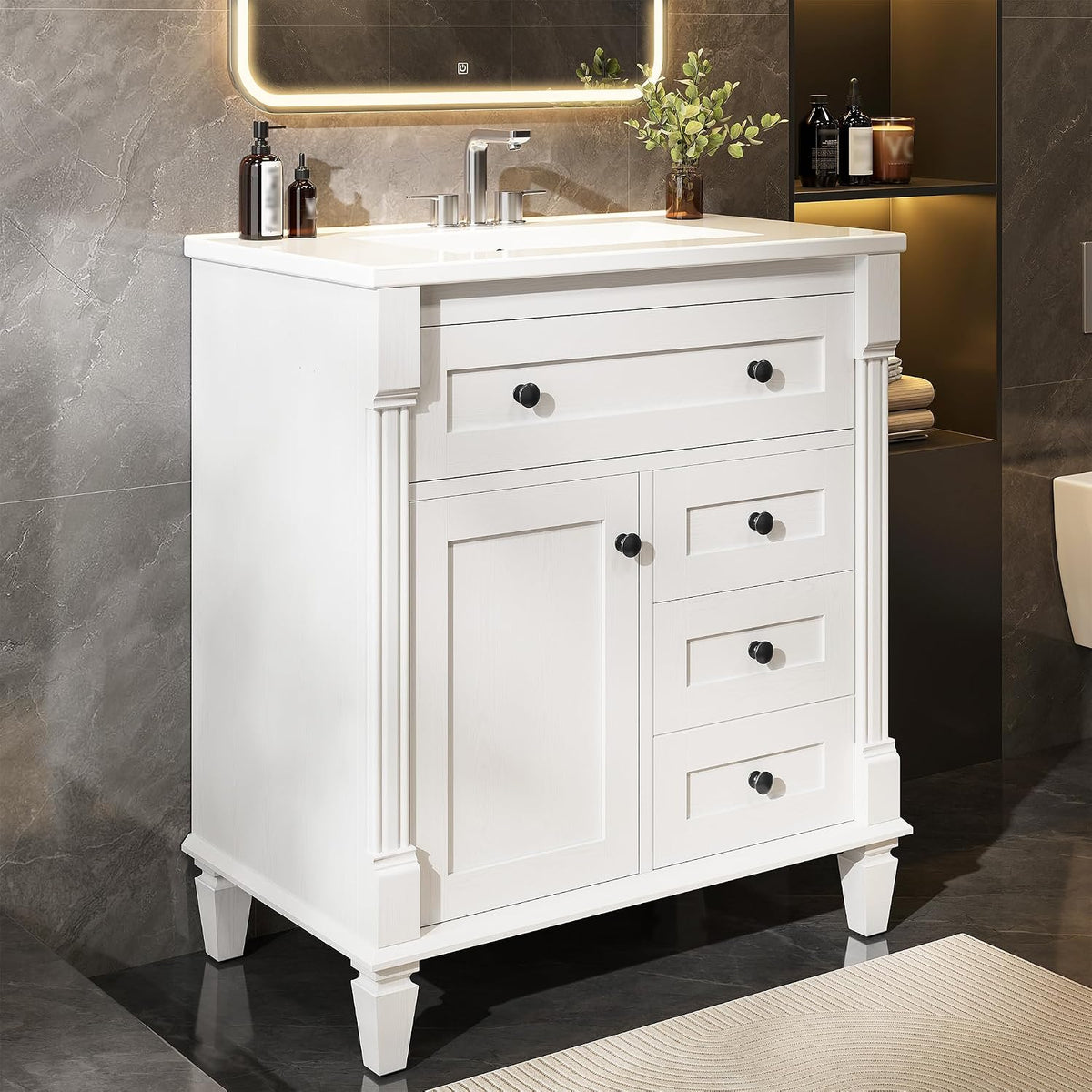 30" Bathroom Vanity with Sink