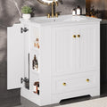 30" Bathroom Vanity White