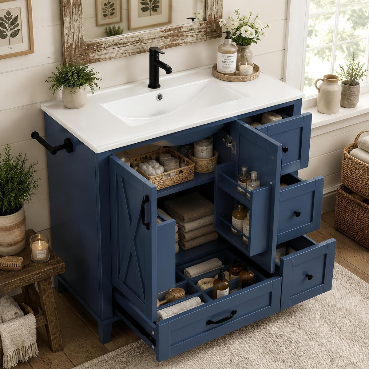 36" Freestanding Bathroom Vanity