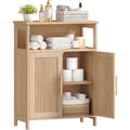 2-Door Bathroom Cabinet Oak